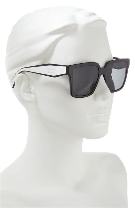 prada 56mm sunglasses 639926|Prada 56mm Square Sunglasses .